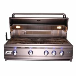 RCS Cutlass Pro 38-Inch Built-In Gas Grill With Rear Infrared Burner & Blue LED Lights - RON38A/RON38ALP -BBQDIRECT Sales ron38a 4 3