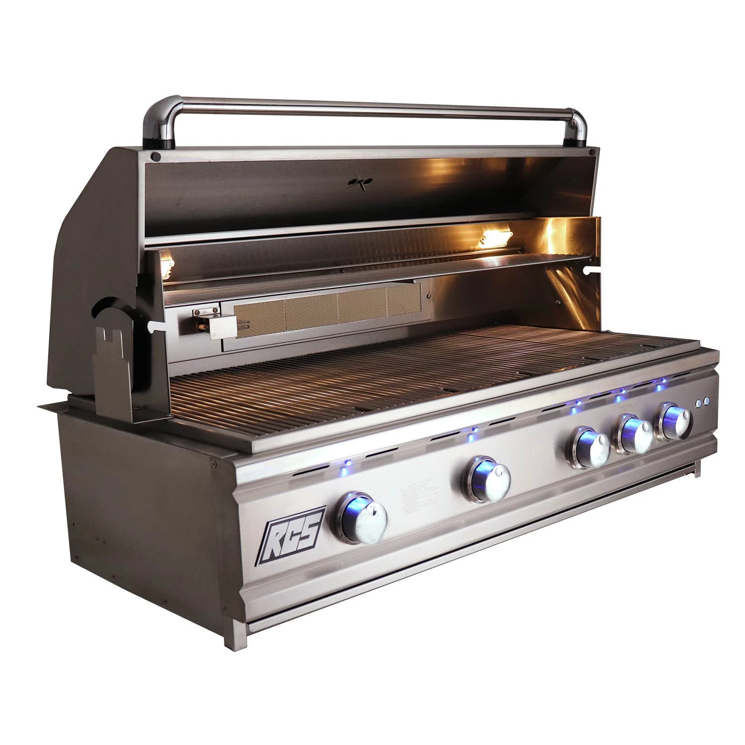 RCS Cutlass Pro 42-Inch Built-In Gas Grill With Rear Infrared Burner & Blue LED Lights - RON42A/RON42ALP 5 RCS Cutlass Pro 42-Inch Built-In Gas Grill With Rear Infrared Burner & Blue LED Lights - RON42A/RON42ALP - Image 3
