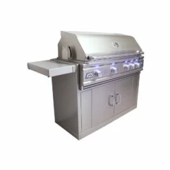 RCS Cutlass Pro 42-Inch Freestanding Gas Grill With Rear Infrared Burner & Blue LED Lights - RON42A/RONJC/RON42ALP -BBQDIRECT Sales ronjc 14 3