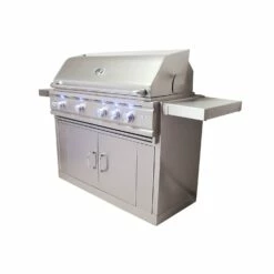 RCS Cutlass Pro 42-Inch Freestanding Gas Grill With Rear Infrared Burner & Blue LED Lights - RON42A/RONJC/RON42ALP -BBQDIRECT Sales ronjc 18 3
