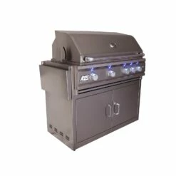 RCS Cutlass Pro 38-Inch Freestanding Gas Grill With Rear Infrared Burner & Blue LED Lights - RON38A/RONKC/RON38ALP -BBQDIRECT Sales ronkc 18 3