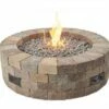 The Outdoor GreatRoom Company Bronson Round DIY 52-Inch Gas Fire Pit Kit - BRON52-K 2 The Outdoor GreatRoom Company Bronson Round DIY 52-Inch Gas Fire Pit Kit - BRON52-K -BBQDIRECT Sales round bronson block gas fire pit kit 1