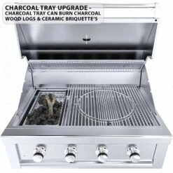 Sunstone Ruby 36-Inch 4 Burner Pro-Sear Built-In Gas Grill - Ruby4B -BBQDIRECT Sales ruby4b 14