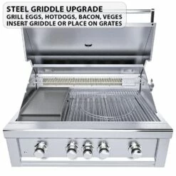 Sunstone Ruby 36-Inch 4 Burner Pro-Sear Built-In Gas Grill With Rotisserie - Ruby4BIR -BBQDIRECT Sales ruby4bir 12