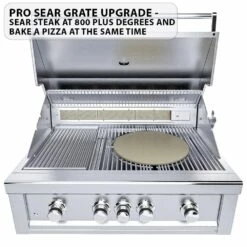 Sunstone Ruby 36-Inch 4 Burner Pro-Sear Built-In Gas Grill With Rotisserie - Ruby4BIR -BBQDIRECT Sales ruby4bir 13