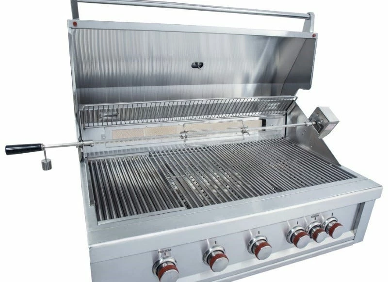 Sunstone Ruby 42-Inch 5 Burner Pro-Sear Built-In Gas Grill With Rotisserie - Ruby5BIR 4 Sunstone Ruby 42-Inch 5 Burner Pro-Sear Built-In Gas Grill With Rotisserie - Ruby5BIR - Image 2