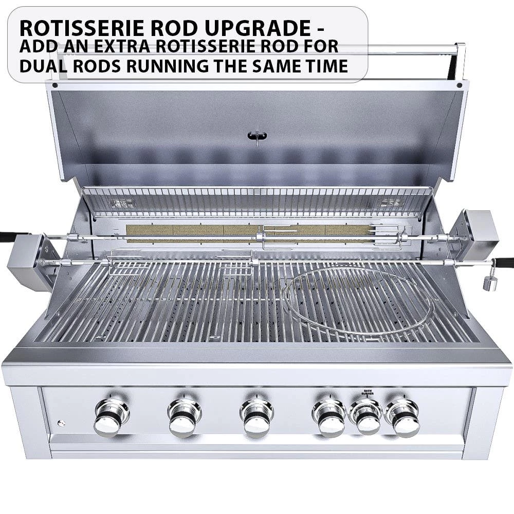 Sunstone Ruby 42-Inch 5 Burner Pro-Sear Built-In Gas Grill With Rotisserie - Ruby5BIR 22 Sunstone Ruby 42-Inch 5 Burner Pro-Sear Built-In Gas Grill With Rotisserie - Ruby5BIR - Image 20