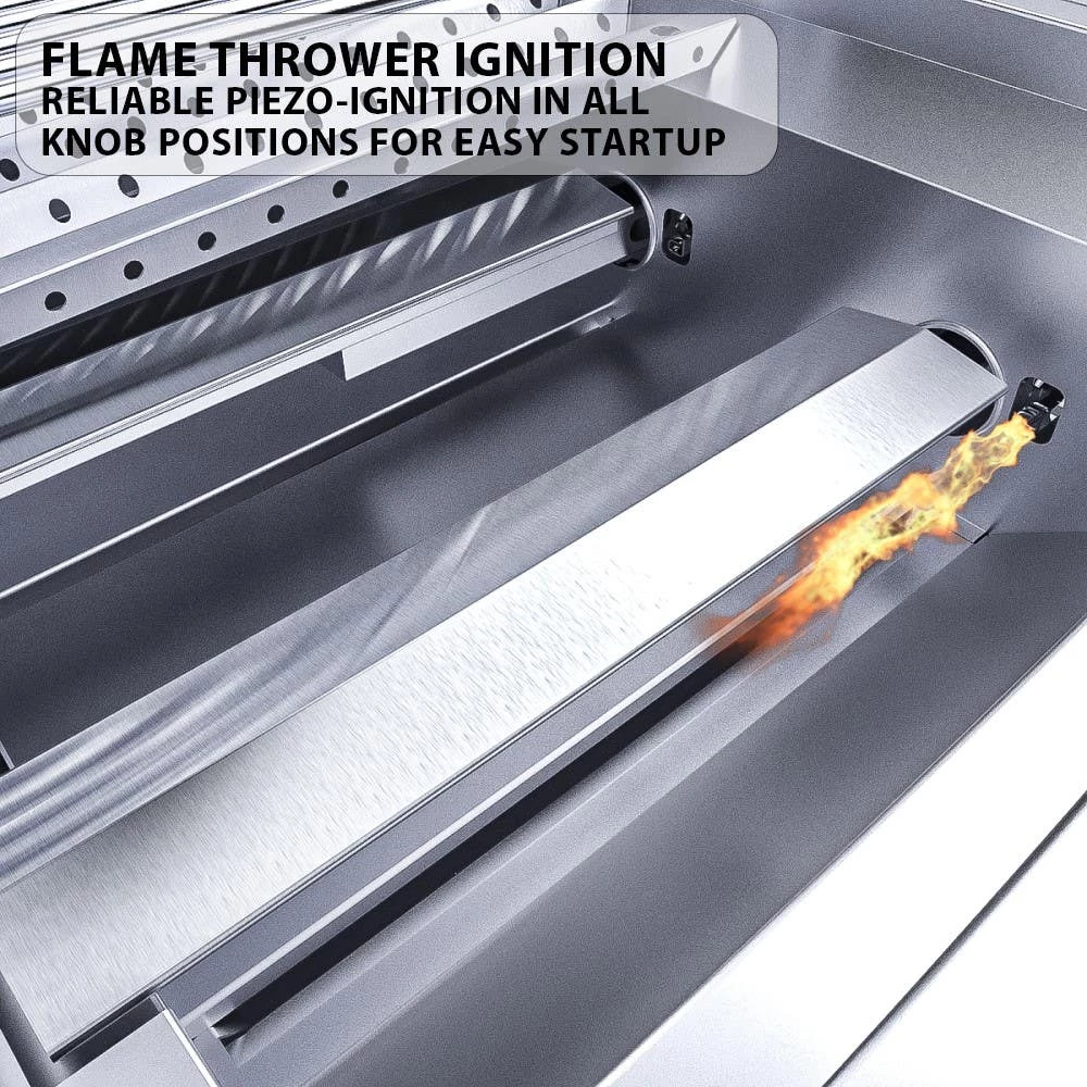 Sunstone Ruby 42-Inch 5 Burner Pro-Sear Built-In Gas Grill With Rotisserie - Ruby5BIR 12 Sunstone Ruby 42-Inch 5 Burner Pro-Sear Built-In Gas Grill With Rotisserie - Ruby5BIR - Image 10