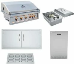 Sunstone 5-Piece 42-Inch Grill Kitchen Package