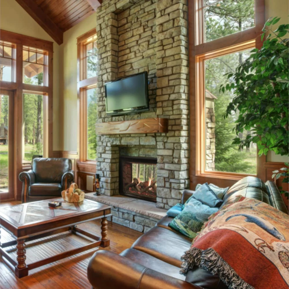 Empire 40" Rushmore See-Through Direct Vent Gas Fireplace - DVCT40CSP95 4 Empire 40" Rushmore See-Through Direct Vent Gas Fireplace - DVCT40CSP95 - Image 2