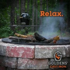 Goldens' Cast Iron 20 Gallon Fire Pit - Small - 13611 -BBQDIRECT Sales s1220001 edit 1080x1080 1