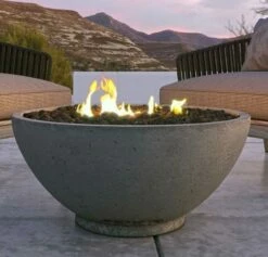 Firegear Sanctuary 3 Series 29-Inch Round Gas Fire Pit With Match Lit Ignition- SAN3-26DBSMT-N -BBQDIRECT Sales santuary 2 main 13