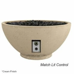 Firegear Sanctuary 3 Series 29-Inch Round Gas Fire Pit With Match Lit Ignition- SAN3-26DBSMT-N -BBQDIRECT Sales santuary 3 tn mt 3