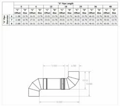 Ventis 6 Inch Single Wall Black Stove Pipe And Components -BBQDIRECT Sales single wall 90 chart 1