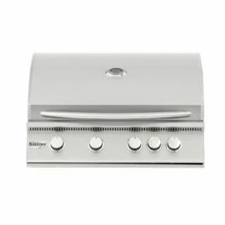 Summerset Sizzler 32-Inch 4-Burner Freestanding Gas Grill - SIZ32-NG / SIZ32-LP / CART-SIZ32 -BBQDIRECT Sales siz32 ng 1