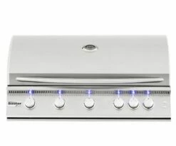 Summerset Sizzler Professional Series 40-Inch 5-Burner Freestanding Gas Grill - SIZPRO40-NG / SIZPRO40-LP / CART-SIZ40-DC -BBQDIRECT Sales sizpro40 ng