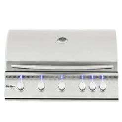 Summerset Sizzler Pro Series 40-Inch 5-Burner Built-In Gas Grill Outdoor Kitchen Package W/ Optional Refrigerators -BBQDIRECT Sales sizpro40 ng 800x800