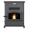 Breckwell Big E Pellet Stove WIth Blower - Heats Up To 2200 Square Feet - SP1000 - Open Box -BBQDIRECT Sales sp1000 front