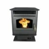 Breckwell Maverick Pellet Stove With Blower - Heats Up To 1500 Square Feet - SP22 -BBQDIRECT Sales sp22 stove