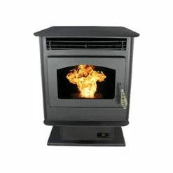 Breckwell Maverick Pellet Stove With Blower - Heats Up To 1500 Square Feet - SP22