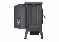 Breckwell Classic Cast Iron Pellet Stove With Blower - Heats Up To 2000 Square Feet - SPC4000 13 Breckwell Classic Cast Iron Pellet Stove With Blower - Heats Up To 2000 Square Feet - SPC4000 -BBQDIRECT Sales sp4000 left side