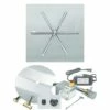 Firegear 30-Inch DIY Square Flat Pan Fire Pit Burner Kit With Remote - FPB-30SFBSAWS-N -BBQDIRECT Sales square flat pan 3
