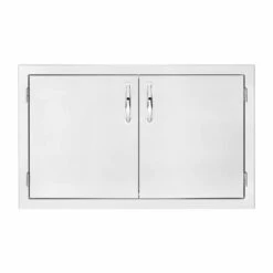 American Made Grills Atlas 36-Inch Built-In Gas Grill Outdoor Kitchen Package W/ Optional Refrigerator - ATS36 / AMG-SSDD-36 / GRILLCOV-ATS36D -BBQDIRECT Sales ssdd 36 800x800 1