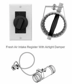 Osburn OB04007 Stratford II Wood Burning Fireplace - Up To 2200 SQ FT 15 Osburn OB04007 Stratford II Wood Burning Fireplace - Up To 2200 SQ FT -BBQDIRECT Sales stratford 3in register