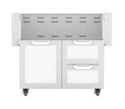 Hestan 36-Inch Grill W/ All Infrared Burners & Rotisserie On Double Drawer & Door Tower Cart - GSBR36 -BBQDIRECT Sales sunmdohoyq7omcm018rx 1