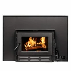 Breckwell 27-Inch Wood Burning Fireplace Insert - Heats Up To 1200 Square Feet SW1.8