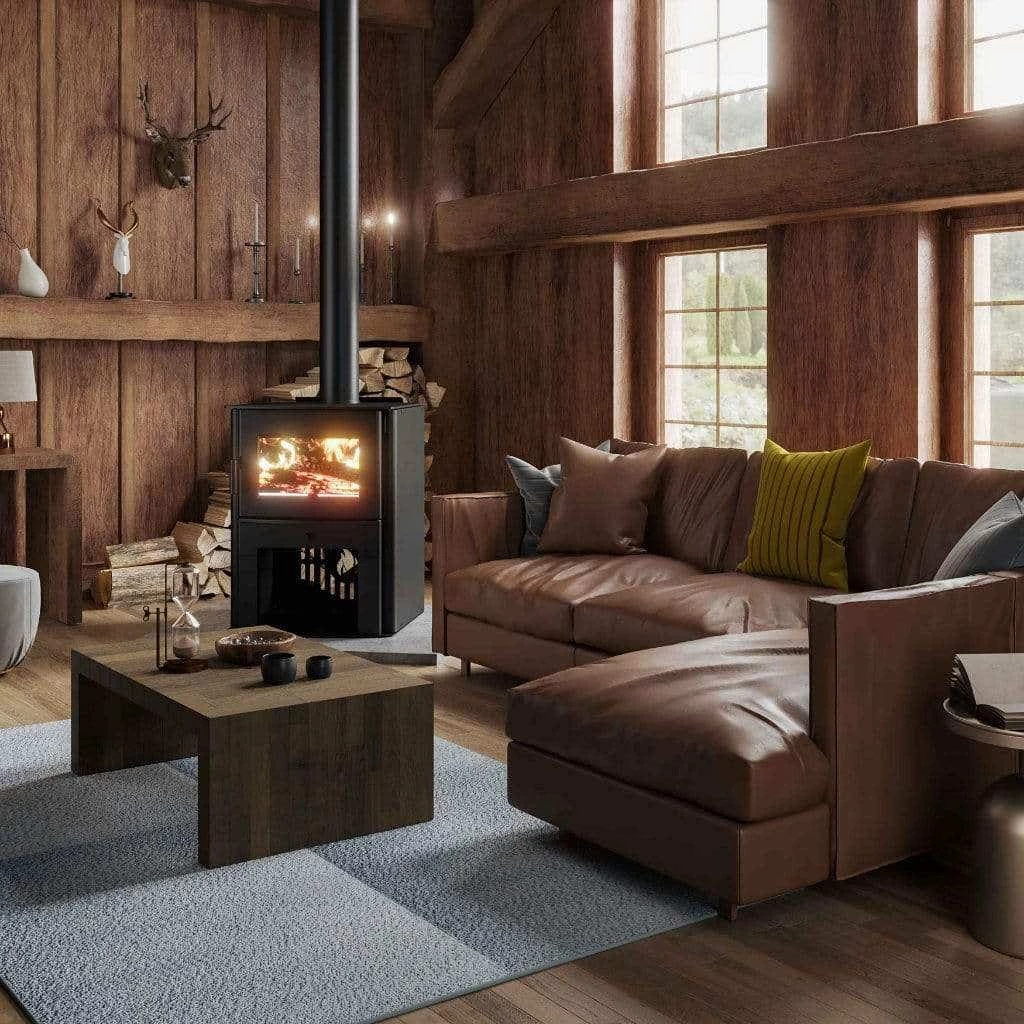 Breckwell Large Wood Stove With Blower - Heats Up To 2500 Square Feet - SW2.5 - Open Box 5 Breckwell Large Wood Stove With Blower - Heats Up To 2500 Square Feet - SW2.5 - Open Box - Image 3