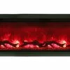 Amantii - Symmetry Electric Fireplace Series - SYM-100 -BBQDIRECT Sales sym 100 mold red log
