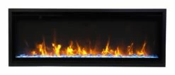 Amantii - Symmetry Extra Slim Electric Fireplace - SYM-SLIM-50 -BBQDIRECT Sales sym xs 42 front 14 yellow flame 0109 1200