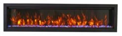 Amantii - Traditional Series Electric Fireplace - SYM-74-BESPOKE -BBQDIRECT Sales sym74 bespoke orange flame 1200