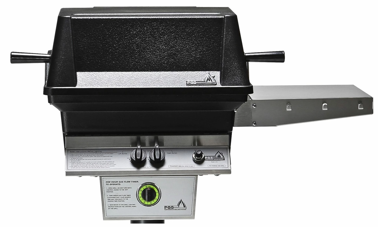 PGS Grills 30,000 BTU Gas Grill With Timer- T30 3 PGS Grills 30,000 BTU Gas Grill With Timer- T30