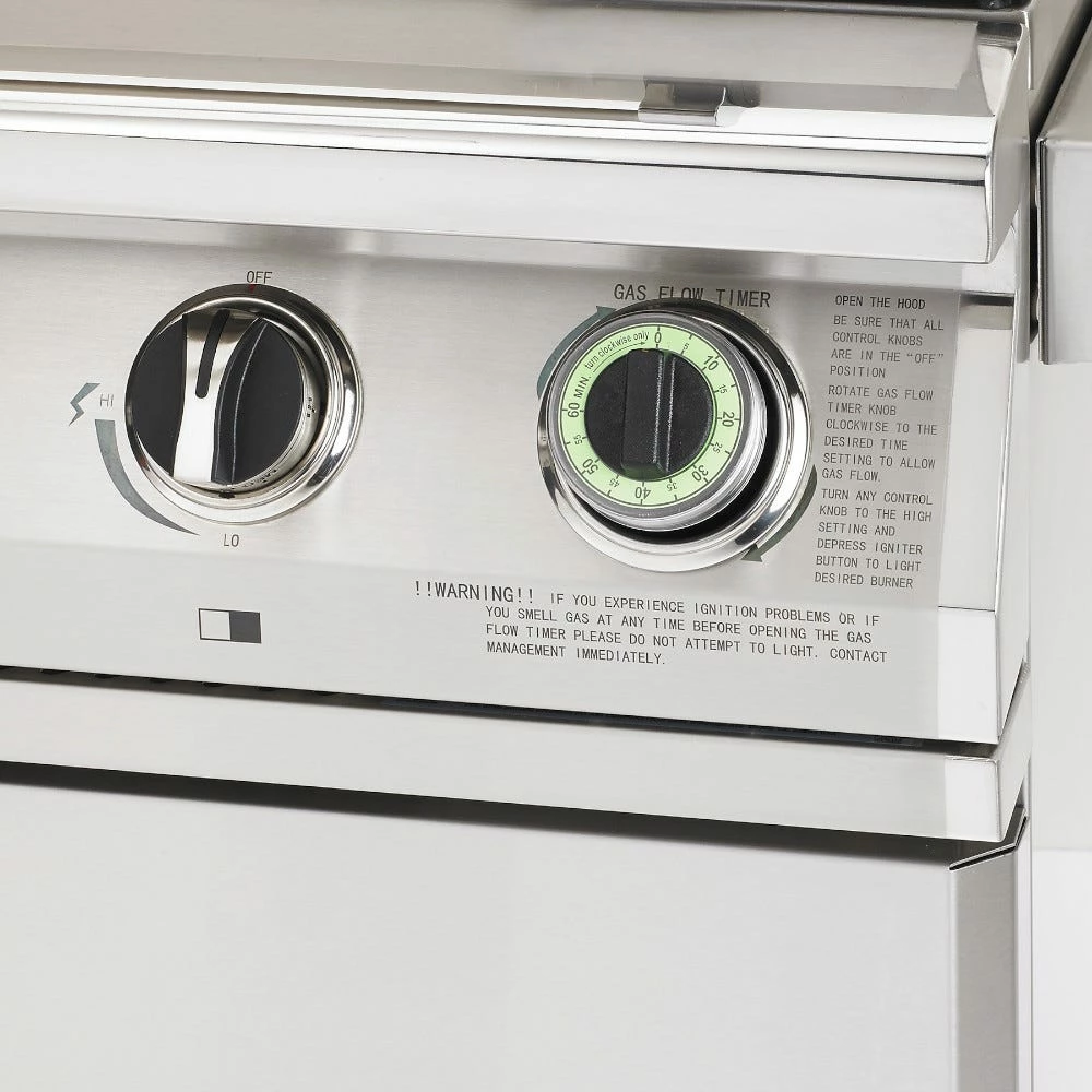 PGS Grills 30" Newport Commercial Grade Portable Grill With Gas Timer 5 PGS Grills 30" Newport Commercial Grade Portable Grill With Gas Timer - Image 3