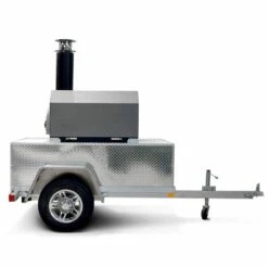Chicago Brick Oven 750 Aluminum Pizza Oven Tailgater -BBQDIRECT Sales tailgater sideview