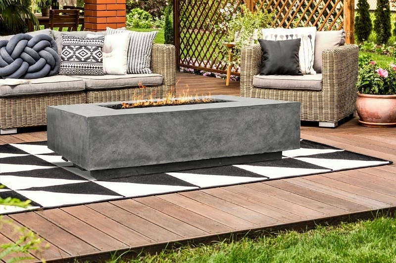 Prism Hardscapes Tavola I 56-Inch Rectangular Gas Fire Pit - PH-405 18 Prism Hardscapes Tavola I 56-Inch Rectangular Gas Fire Pit - PH-405 - Image 16