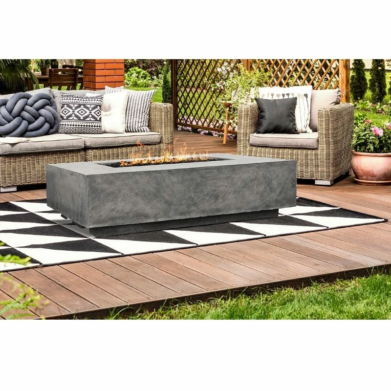 Prism Hardscapes Tavola I 56-Inch Rectangular Gas Fire Pit - PH-405 4 Prism Hardscapes Tavola I 56-Inch Rectangular Gas Fire Pit - PH-405 - Image 2