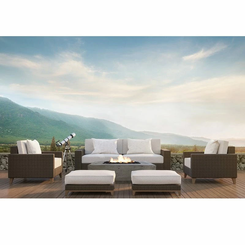 Prism Hardscapes Tavola I 56-Inch Rectangular Gas Fire Pit - PH-405 8 Prism Hardscapes Tavola I 56-Inch Rectangular Gas Fire Pit - PH-405 - Image 6