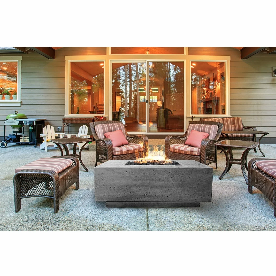 Prism Hardscapes Tavola III 48-Inch Gas Fire Pit - PH-407 5 Prism Hardscapes Tavola III 48-Inch Gas Fire Pit - PH-407 - Image 3