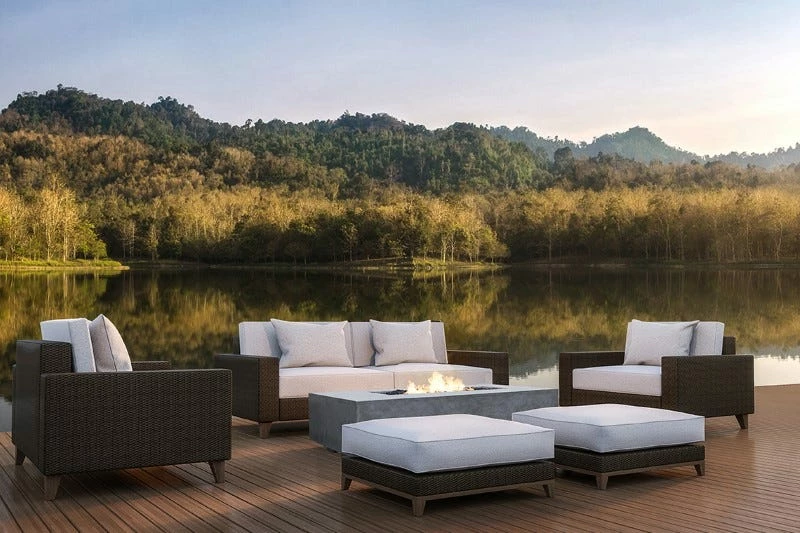 Prism Hardscapes Tavola IV 66-Inch Gas Fire Pit - PH-408 17 Prism Hardscapes Tavola IV 66-Inch Gas Fire Pit - PH-408 - Image 15