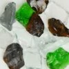 American Specialty Glass 3/8 Inch To 1/2 Inch Earthtone Mix Fire Glass - 10 Pounds -BBQDIRECT Sales tearthm3 10