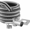 Duravent 8-Inch 304 Stainless Steel Chimney Liner Kit For Freestanding Stoves With Tee- 8DF304KT 1 Duravent 8-Inch 304 Stainless Steel Chimney Liner Kit For Freestanding Stoves With Tee- 8DF304KT -BBQDIRECT Sales tee connector