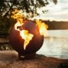 Fire Pit Art 36 Inch Gas Fire Pit - Third Rock