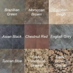 Lion Grill Island- Sensational Q -BBQDIRECT Sales tile and granite swatches 3