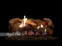 Empire Vent-Free Stacked Aged Oak Refractory Log Set 30 Inch -BBQDIRECT Sales tmphqdefault 180