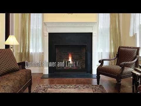 Empire 42 Inch Tahoe Premium Clean-Face Direct-Vent Traditional Fireplace - DVCP42BP 5 Empire 42 Inch Tahoe Premium Clean-Face Direct-Vent Traditional Fireplace - DVCP42BP - Image 3