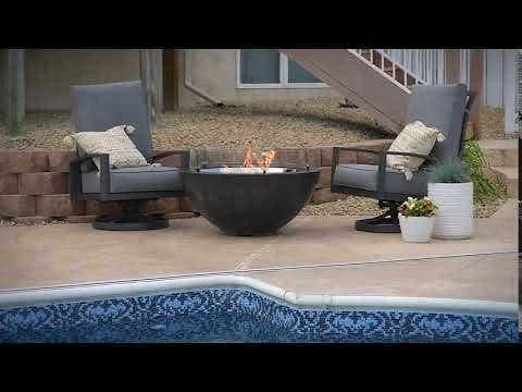 The Outdoor Greatroom Denali Brew Linear Gas Fire Pit Table - DENBR-1242 10 The Outdoor Greatroom Denali Brew Linear Gas Fire Pit Table - DENBR-1242 - Image 8