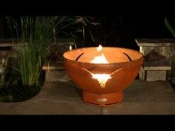 Fire Pit Art 36 Inch Gas Fire Pit - Longhorn 9 Fire Pit Art 36 Inch Gas Fire Pit - Longhorn -BBQDIRECT Sales tmphqdefault 687